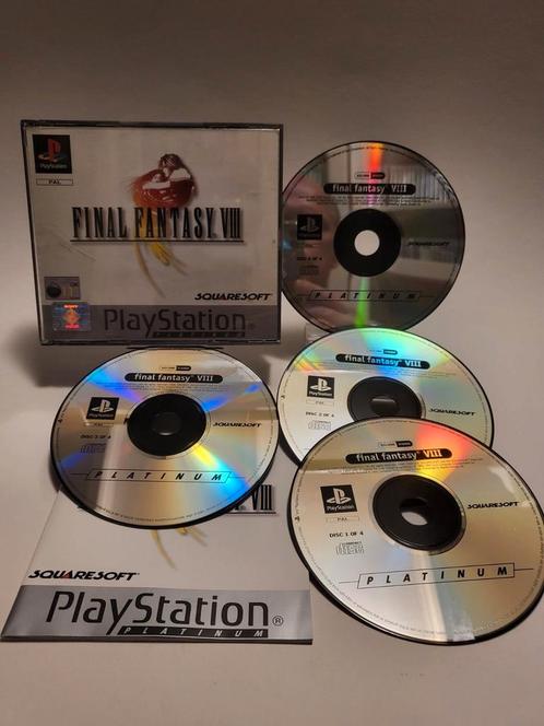 Final Fantasy VIII Platinum Edition Playstation 1, Consoles de jeu & Jeux vidéo, Jeux | Sony PlayStation 1, Enlèvement ou Envoi