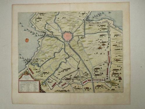 Nederland - Hulst / Zeeuws Vlaanderen; J. Blaeu - De, Boeken, Atlassen en Landkaarten