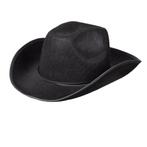 Cowboyhoed Zwart, Verzenden, Nieuw