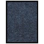 vidaXL Deurmat 40x60 cm gestreept blauw, Verzenden, Nieuw