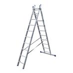 Alumexx ladder 2 delig, Doe-het-zelf en Bouw, Ladders en Trappen, Nieuw, Verzenden