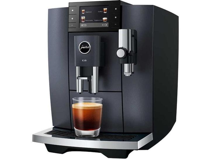 JURA E8 - Volautomatische Koffiemachine - Hot Brew Light, Elektronische apparatuur, Koffiezetapparaten, Zo goed als nieuw, Verzenden