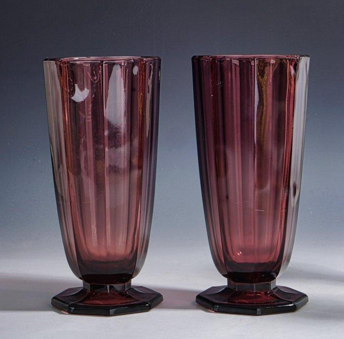 Val Saint Lambert - Charles Graffart & René Delvenne -, Antiek en Kunst, Antiek | Glaswerk en Kristal