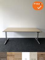 Ahrend Balance Bureau - Elektrisch - Zilvergrijs onderstel -, Werkplek, Ophalen of Verzenden, Gebruikt, Bureau