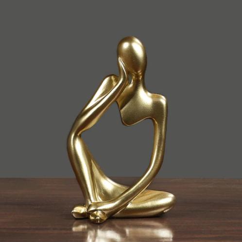Denker Sculptuur Abstract Beeld - Decor Standbeeld Ornament, Huis en Inrichting, Woonaccessoires | Overige, Nieuw, Verzenden