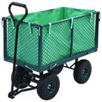 vidaXL Tuinwagen 350 kg groen, Doe-het-zelf en Bouw, Verzenden, Nieuw