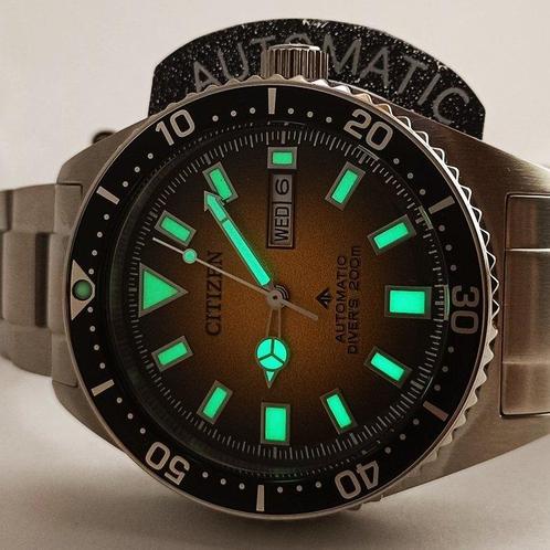 Citizen - Promaster Automatic Sports Diver 200m - Zonder, Handtassen en Accessoires, Horloges | Heren