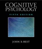 Cognitive Psychology 9780534354176 John B. Best, Boeken, Verzenden, Zo goed als nieuw, John B. Best