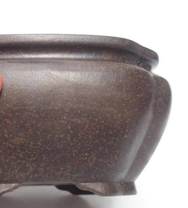 Bonsai schaal - 12,5x12,5x6cm - ongeglazuurd - Hoogte, Antiek en Kunst, Curiosa en Brocante