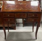 Secrétaire - Walnoot, Esdoorn - Skrivebord met klapfront,