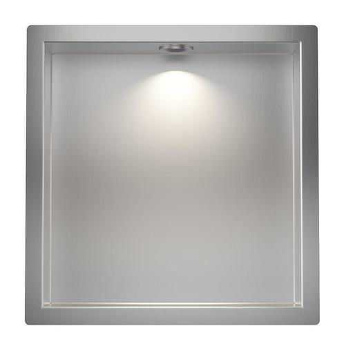 Inbouwnis Wiesbaden Demis 30x30x7cm Met Led RVS, Bricolage & Construction, Sanitaire, Enlèvement ou Envoi