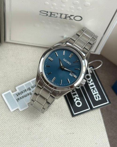 Seiko - Essentials Date - Sans Prix de Réserve - SUR531P1 -, Handtassen en Accessoires, Horloges | Heren