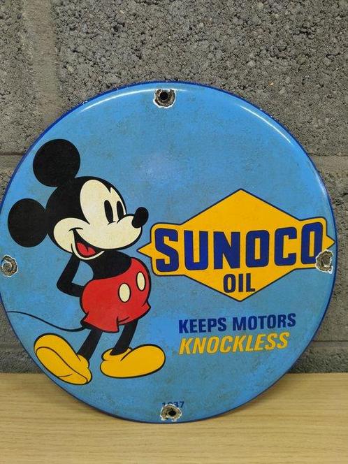 Mickey Sunoco - 1 reclame bord, Verzamelen, Disney