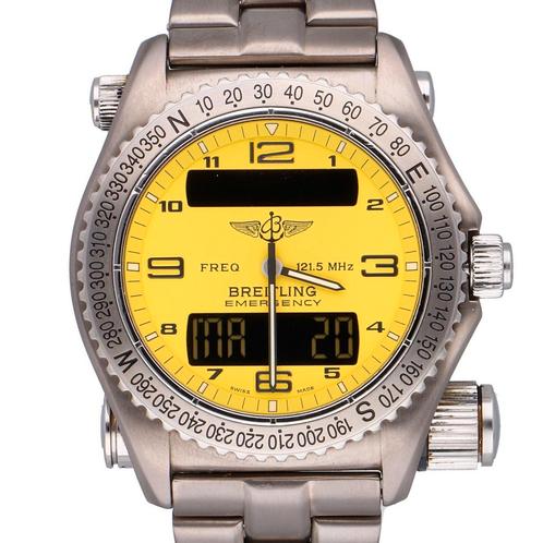 Breitling Emergency E56121 uit 1999, Handtassen en Accessoires, Horloges | Heren, Verzenden