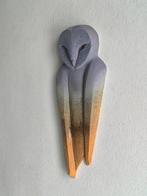 Federico Alibrio - Relief, Barn Owl - 30 cm - Céramique -, Antiquités & Art