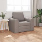 vidaXL Ligbed / Vloersofa 2-in-1 Taupe 98x71x83 cm Stof, Huis en Inrichting, Verzenden, Nieuw