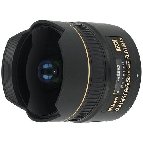 Nikon AF 10.5mm F/2.8G ED DX Fisheye occasion, Audio, Tv en Foto, Foto | Lenzen en Objectieven, Zo goed als nieuw, Verzenden