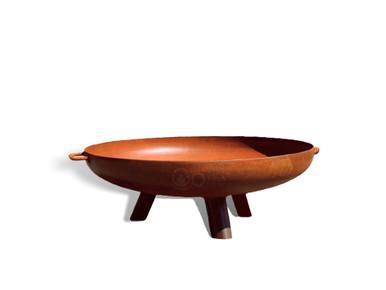 Gofire Lev vuurschaal cortenstaal 80 cm, Tuin en Terras, Vuurschalen, Nieuw, Verzenden