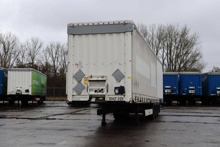 Veiling: Schuifzeiloplegger Krone SD 41000kg, Auto's, Vrachtwagens, Ophalen