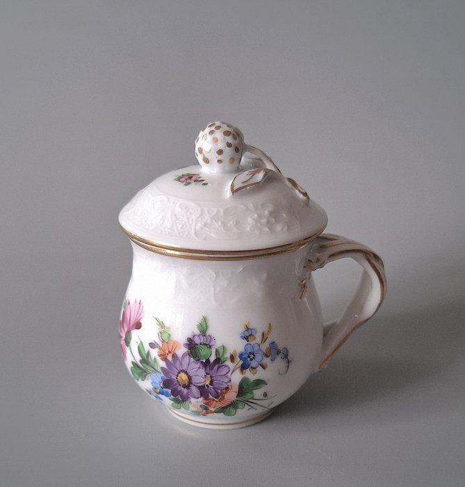 Ludwigsburg - Beker - Porselein - kopje warme chocolademelk, Antiek en Kunst, Antiek | Glaswerk en Kristal