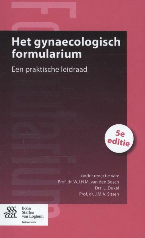 Het gynaecologisch formularium 9789036808392, Boeken, Wetenschap, Gelezen, Verzenden