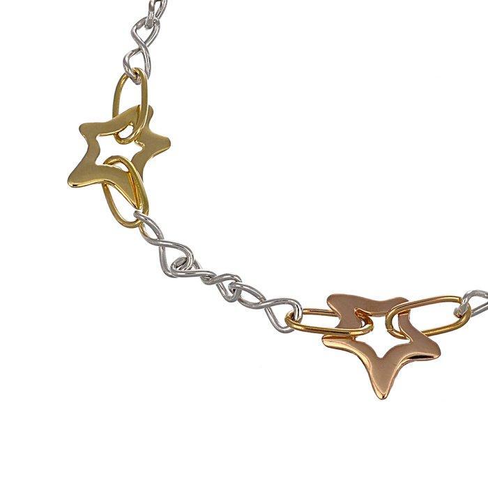 Armband - 18 karaat Geel goud, Roségoud, Witgoud, Handtassen en Accessoires, Armbanden