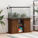 vidaXL Aquariumstandaard 101x41x58 cm bewerkt hout bruin, Dieren en Toebehoren, Verzenden, Nieuw