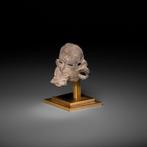 Teotihuacán, Mexico Terracotta Miniatuur masker, Klassieke