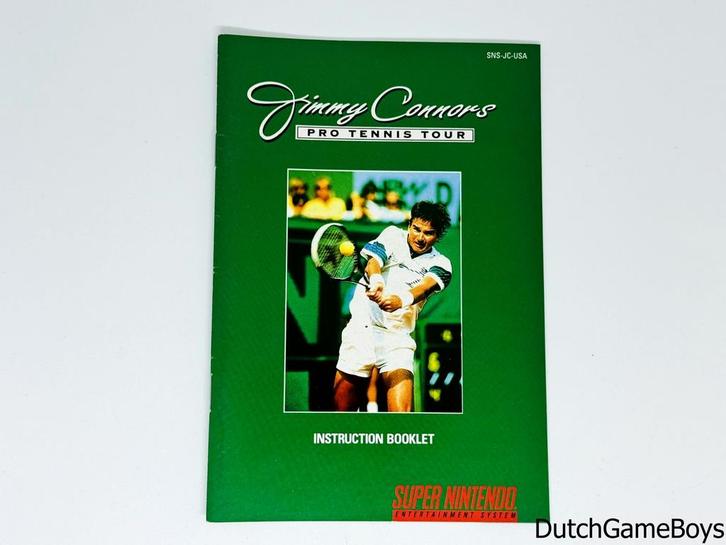 Super Nintendo / SNes - Jimmy Connors - Pro Tennis Tour - US, Games en Spelcomputers, Games | Nintendo NES, Gebruikt, Verzenden
