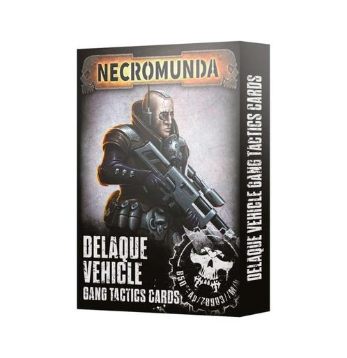 Necromunda Delaque  Vehicle Gang Tactics Cards (Warhammer, Hobby en Vrije tijd, Wargaming, Ophalen of Verzenden