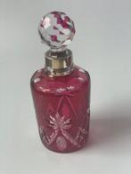 Baccarat - Parfumfles - .950 zilver - crystalschilafdeklaag, Antiek en Kunst