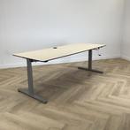 Eromes slingerbureau 200x80 cm, Ahorn - grijs, Huis en Inrichting, Bureaus, Gebruikt, Bureau