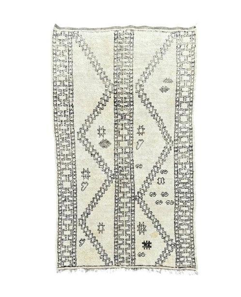 Zeldzaam vintage Marmoucha-kleed – authentiek Marokkaans, Huis en Inrichting, Stoffering | Tapijten en Vloerkleden