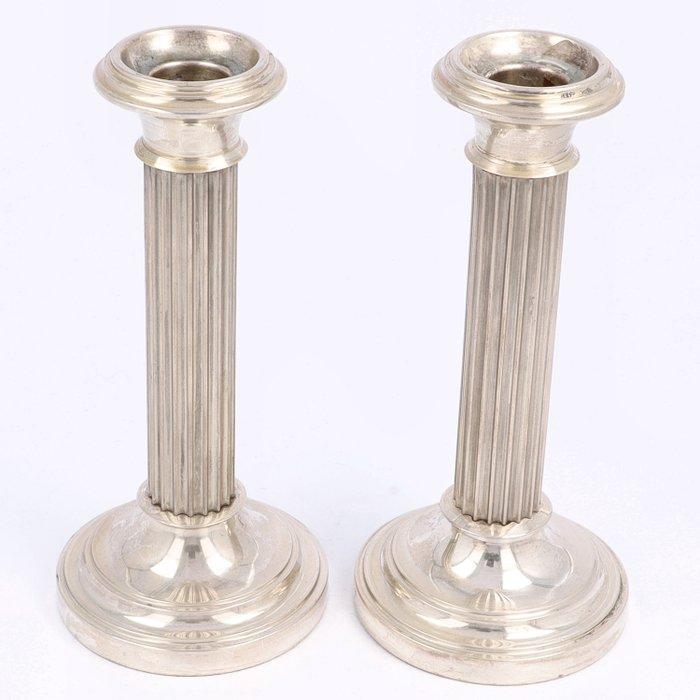 van Kempen & Begeer - Kandelaar (2) - .925 zilver, Antiquités & Art, Antiquités | Argent & Or