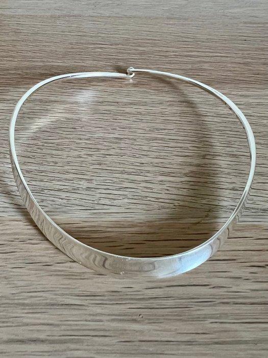 Zonder Minimumprijs - Choker halsketting Zilver - Jacques, Handtassen en Accessoires, Antieke sieraden
