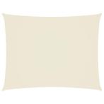 Zonnescherm 4x6m Creme|Tweede Kansje voor Balkon & Tuin, Verzenden, Nieuw, 250 cm tot 450 cm