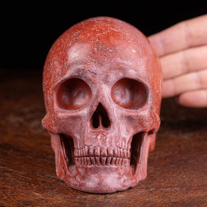 Rode Jaspisschedel - Topkwaliteit mineraal - Prachtige, Antiek en Kunst, Curiosa en Brocante