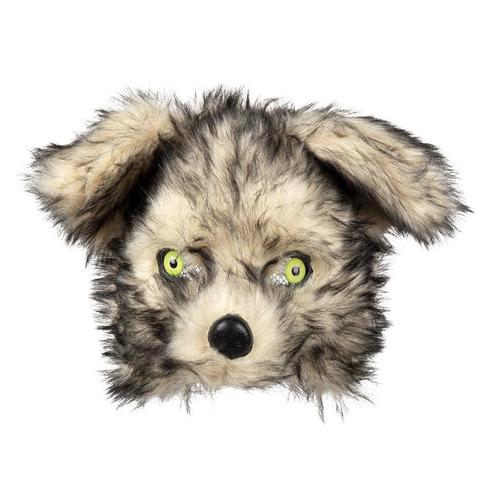 Pluche masker Wolf, Hobby en Vrije tijd, Feestartikelen, Verzenden
