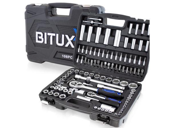 Veiling - Dopsleutelset - Met ratels - 108-delig - Zwart, Doe-het-zelf en Bouw, Gereedschap | Handgereedschap