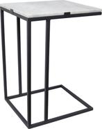 Bijzettafel Jax marmer | Jax Design, Huis en Inrichting, Tafels | Bijzettafels, Vierkant, Nieuw, Glam, Verzenden