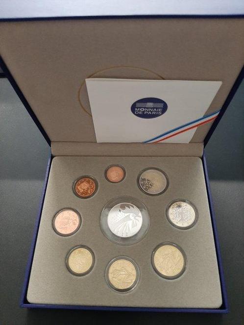 Frankrijk. Proof Set 2014 (incl. 10 euro argent)  (Zonder, Postzegels en Munten, Munten | Europa | Euromunten