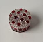 Baccarat - Parfumfles - diamanten, edelstenen, dubbelroze -