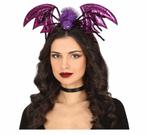 Paarse Halloween Haarband Vleermuis, Hobby en Vrije tijd, Verzenden, Nieuw