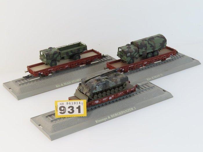 Roco H0 - o.a. 827/845 - Modeltreinvoertuigen (3) - 2, Hobby & Loisirs créatifs, Trains miniatures | HO