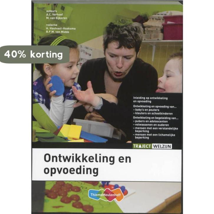 Ontwikkeling en opvoeding / MBO / Traject Welzijn, Boeken, Schoolboeken, Gelezen, Verzenden