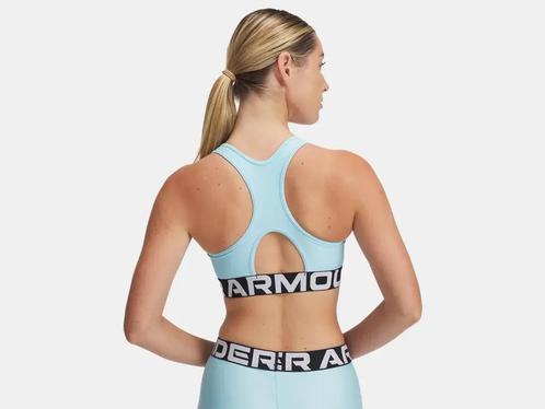 Under Armour Hg Mid Branded-Blu - Maat MD, Kleding | Dames, Sportkleding, Blauw, Nieuw, Maat 36 (S), Ophalen of Verzenden
