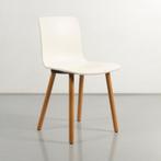 Vitra Hal design kantinestoel, wit, 4-poot onderstel, Ophalen of Verzenden, Gebruikt