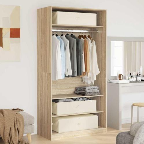 vidaXL Opbergboxen 2 st 70x40x18 cm stof crèmekleurig, Doe-het-zelf en Bouw, Kratten en Dozen, Nieuw, Verzenden