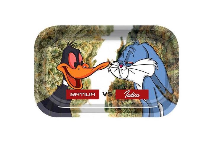 Rolling Tray - Sativa vs Indian, Verzamelen, Rookartikelen, Aanstekers en Luciferdoosjes, Nieuw, Verzenden