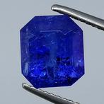 1 pcs Bleu Tanzanite - 3.46 ct - Antwerp Laboratory for, Handtassen en Accessoires, Edelstenen, Nieuw